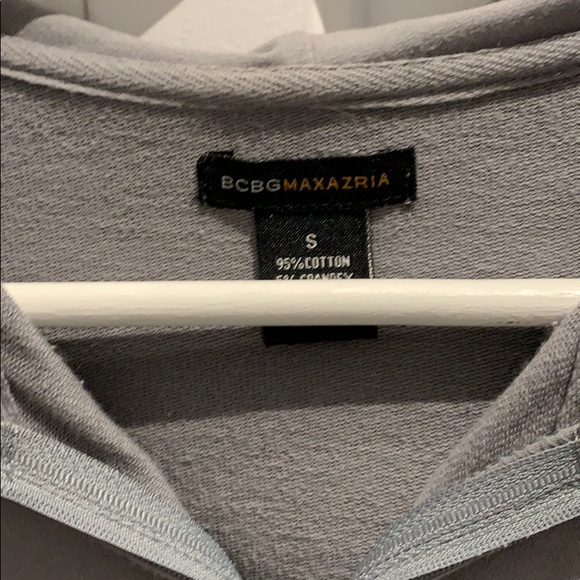 EUC BCBG MaxAzria Grey Hoodie - Picture 6 of 13